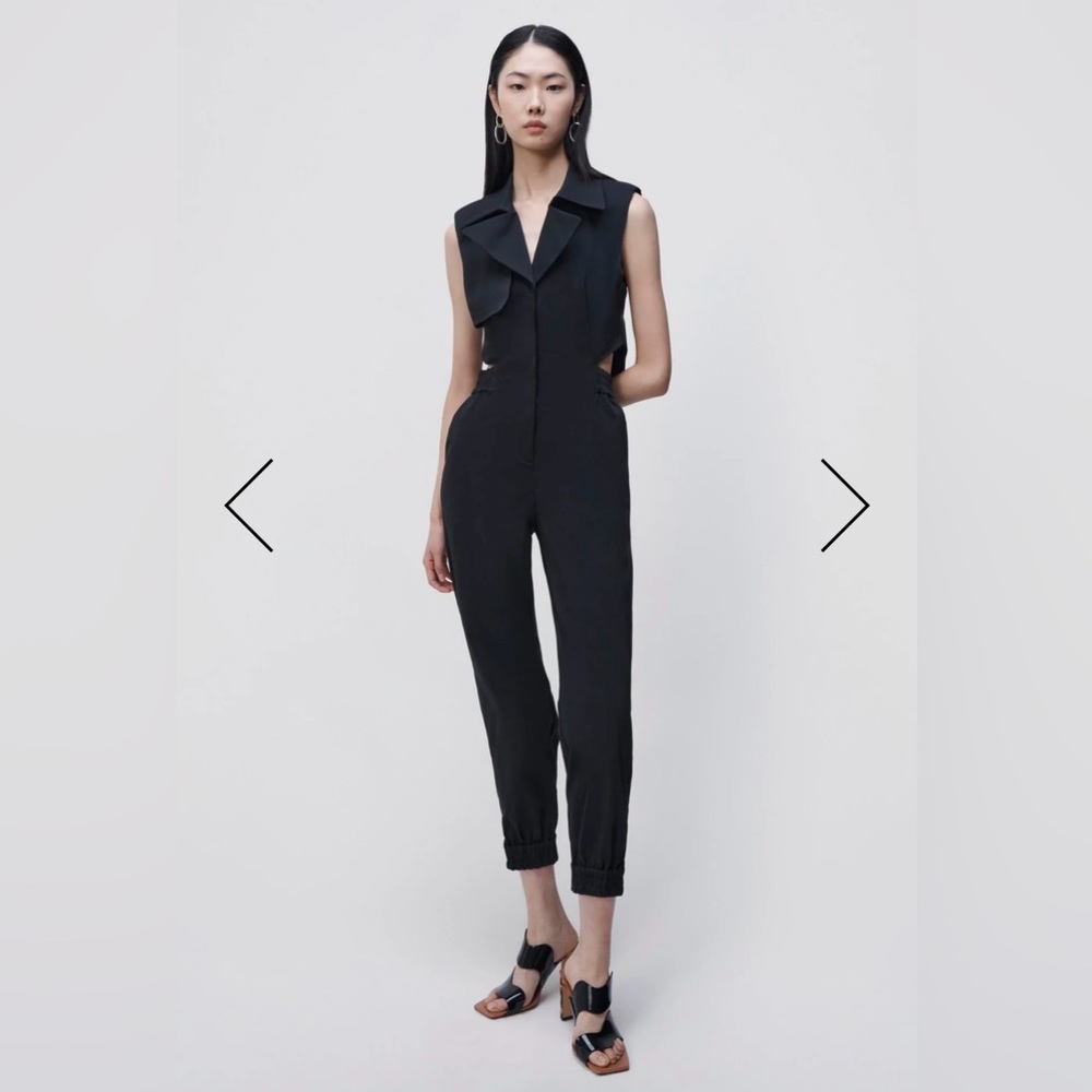 Jonathan Simkhai Rayley Trench Jumpsuit, NWT size 4